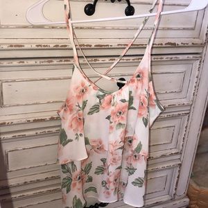 floral tank top